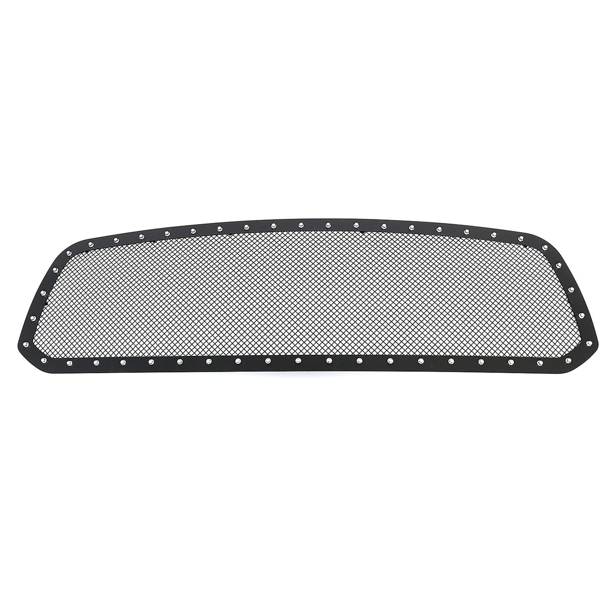 Stainless Steel Main Upper Rivet Grille 2013-2017 Ram 1500 Not For Rebel/2018 Ram 1500 Not For Rebel & Sport & Laramie Longhorn & Laramie Limited/2019-2021 Ram 1500 Classic Only GR04LEI86H