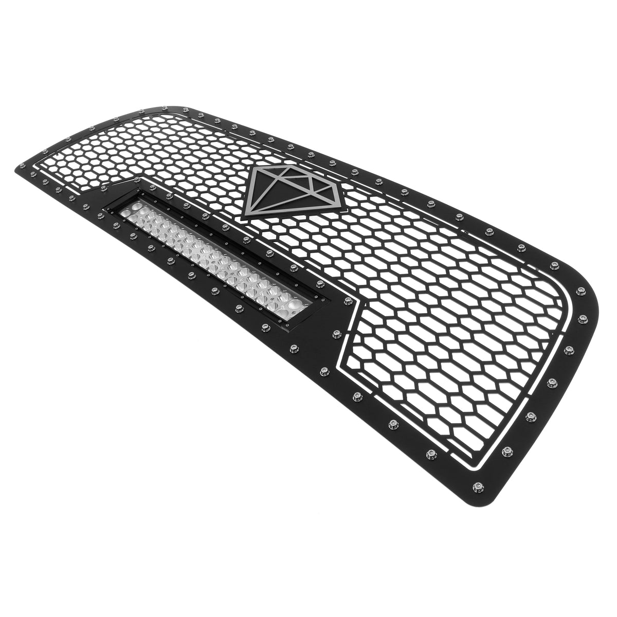 Stainless Steel Main Upper Sheet Grille 2013-2018 Ram 2500 /2013-2018 Ram 3500 GR04LFC30L