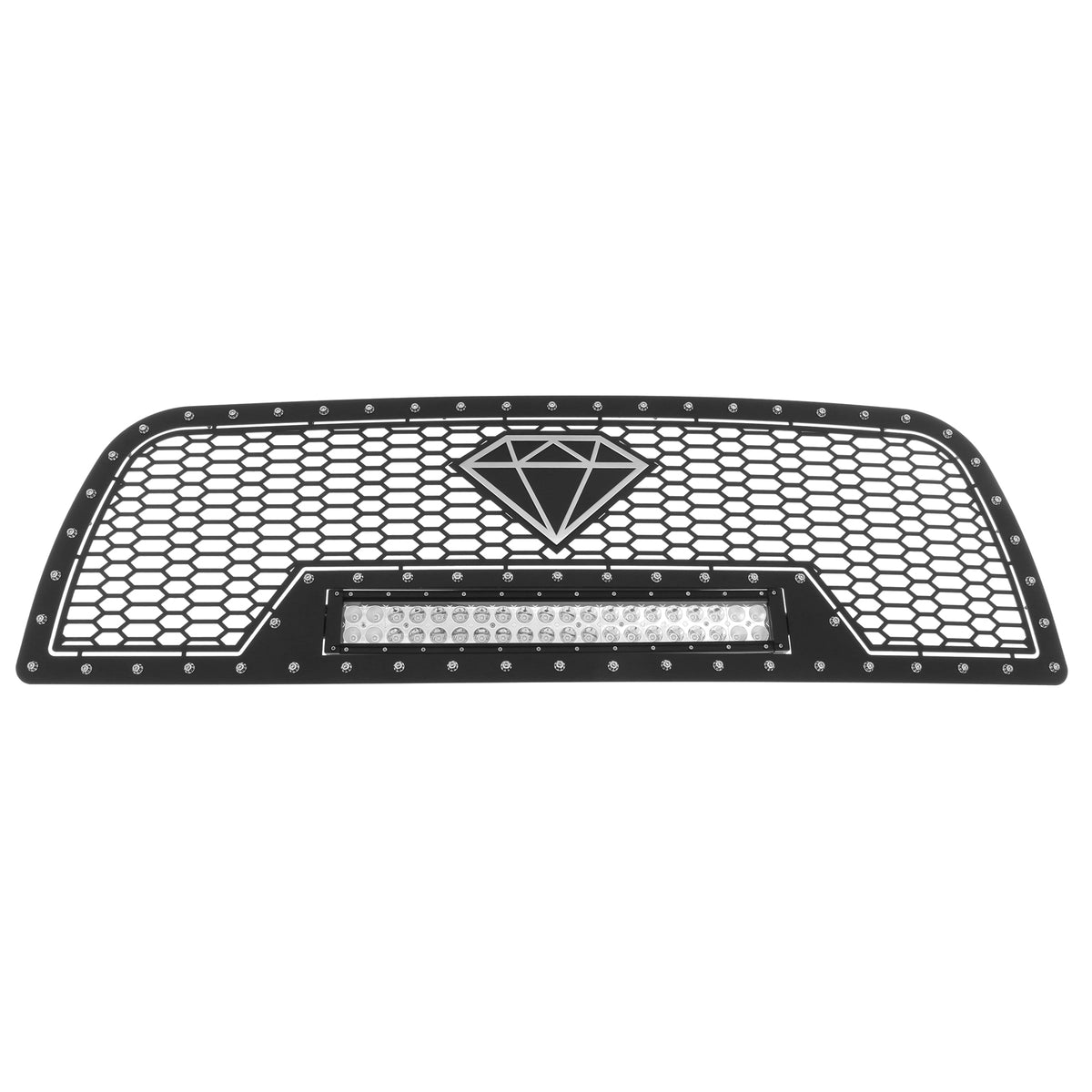 Stainless Steel Main Upper Sheet Grille 2013-2018 Ram 2500 /2013-2018 Ram 3500 GR04LFC30L
