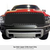 Stainless Steel Main Upper Rivet Grille 2015-2018 Ram 1500 Rebel GR04LFC77H