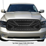 PE + Stainless Steel Main Upper Package Grille 2013-2017 Ram 1500 Not For Rebel/2018 Ram 1500 Not For Rebel & Sport & Laramie Longhorn & Laramie Limited/2019-2021 Ram 1500 Classic Only GR04PEI86M