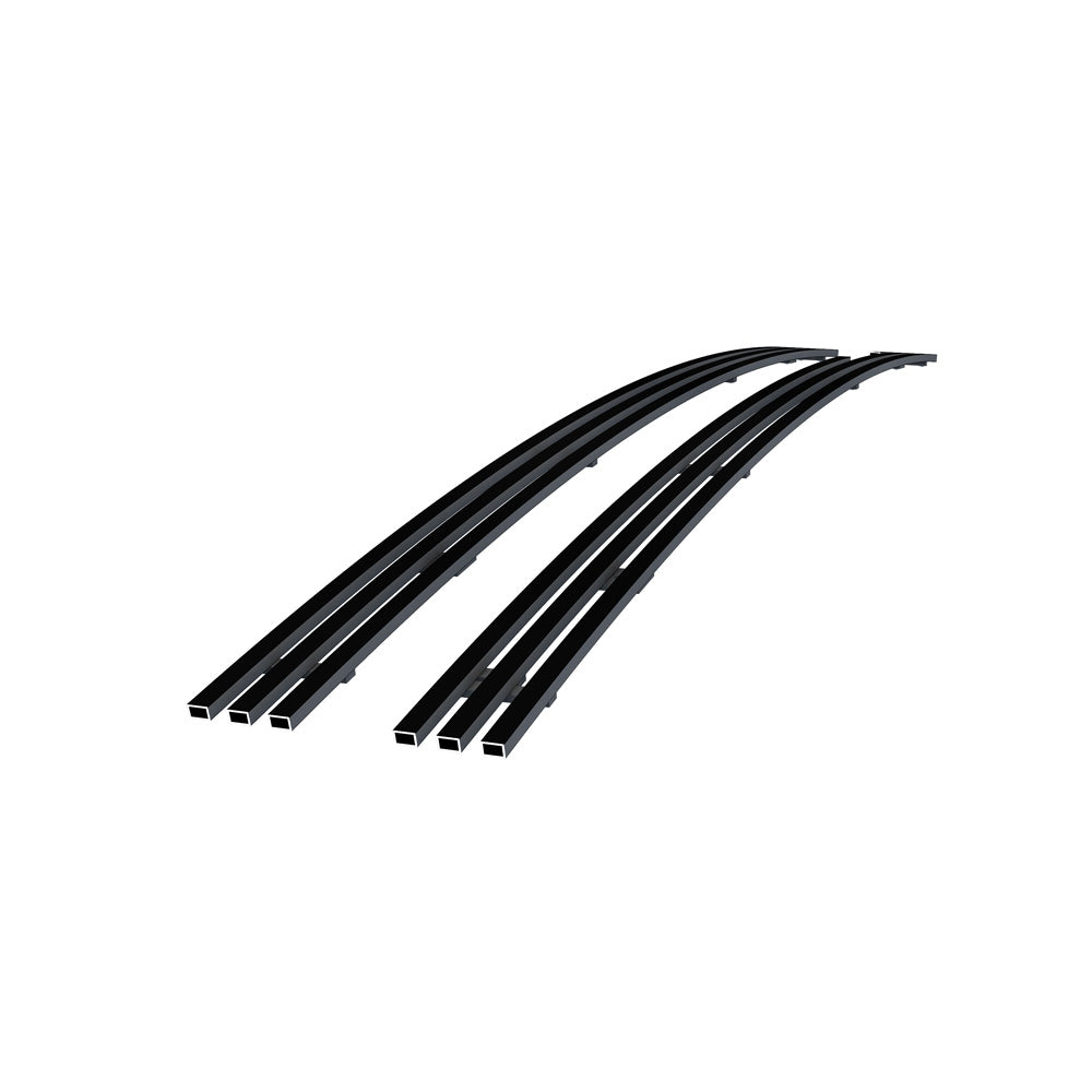 Stainless Steel Main Upper Black Stainless Steel Billet Grille 1999-2002 Land Rover Discovery GR05FFE04J