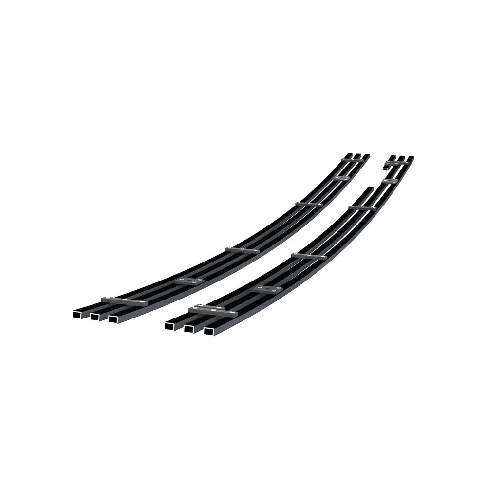 Stainless Steel Main Upper Black Stainless Steel Billet Grille 1999-2002 Land Rover Discovery GR05FFE04J