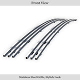 Stainless Steel Main Upper Stainless Steel Billet Grille 1999-2002 Land Rover Discovery GR05FFE04S