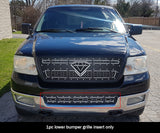 Stainless Steel Lower Bumper Sheet Grille 2004-2005 Ford F-150 GR06DEC51D