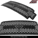Stainless Steel Main Upper Sheet Grille 2017-2019 Ford F-250 Without Front Camera/2017-2019 Ford F-350 Without Front Camera/2017-2019 Ford F-450 Without Front Camera/2017-2019 Ford F-550 Without Front Camera GR06DFC63D