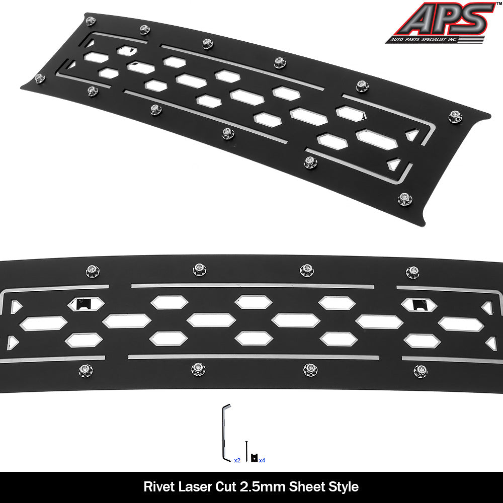 Stainless Steel Lower Bumper Sheet Grille 2018-2020 Ford F-150 (drilling may be required for XL/XLT/King Ranch/Plantinum) GR06DFD01D