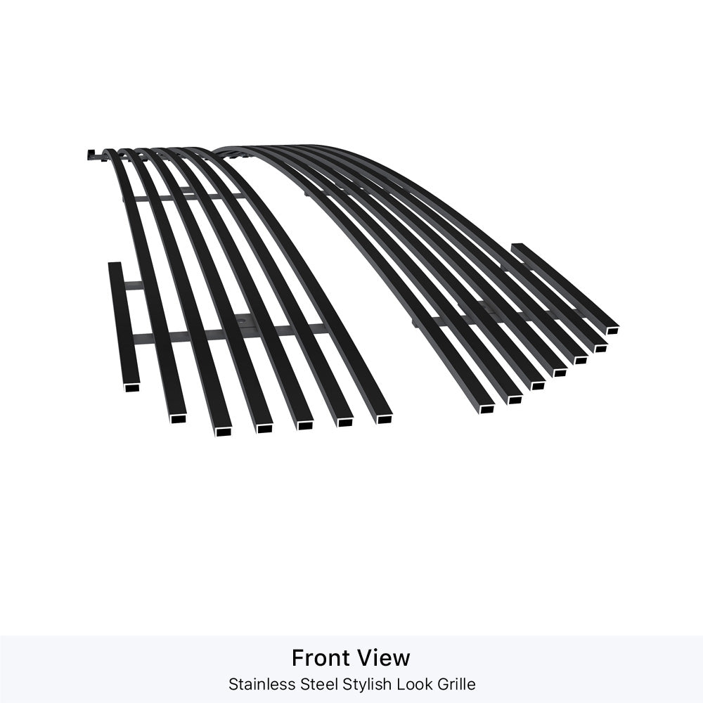 Stainless Steel Main Upper Black Stainless Steel Billet Grille 2017-2020 Ford F-150 Raptor GR06FEA54J