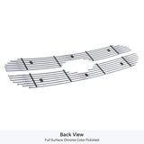 Stainless Steel Main Upper Stainless Steel Billet Grille 2021-2023 Ford F-150 King Ranch/Platinum GR06FEA95S