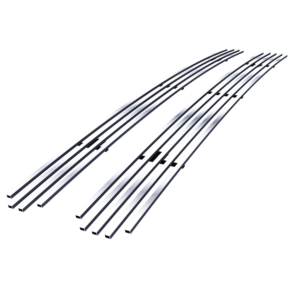 Stainless Steel Main Upper Stainless Steel Billet Grille 2021-2025 Ford Bronco Sport GR06FEB61S