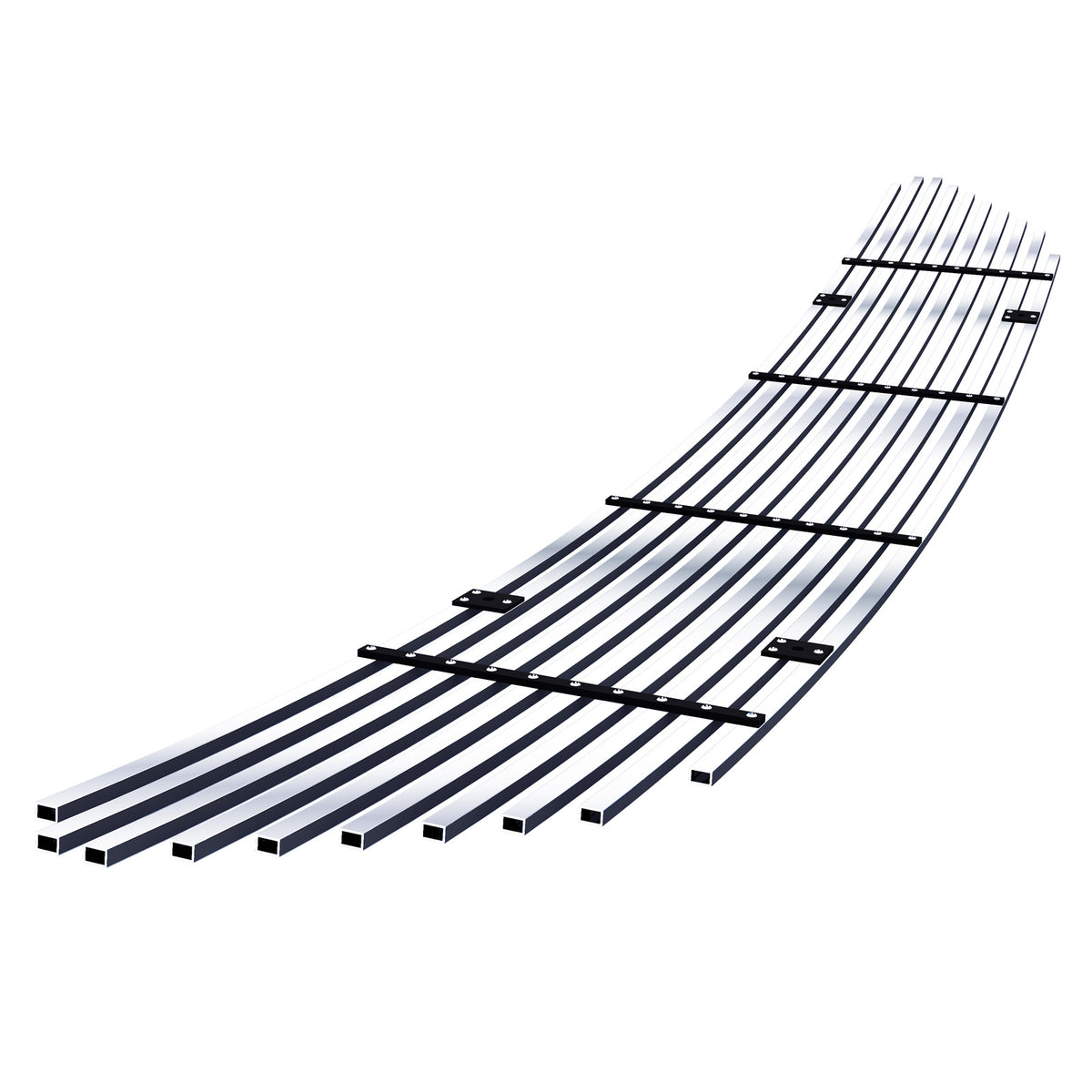 Stainless Steel Lower Bumper Stainless Steel Billet Grille 2020-2024 Ford Explorer Without Sensor GR06FEB86S