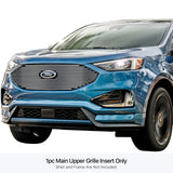 Stainless Steel Main Upper Stainless Steel Billet Grille 2019-2022 Ford Edge ST&ST-Line/2023-2024 Ford Edge SE&SEL&ST&ST-Line GR06FEB94S