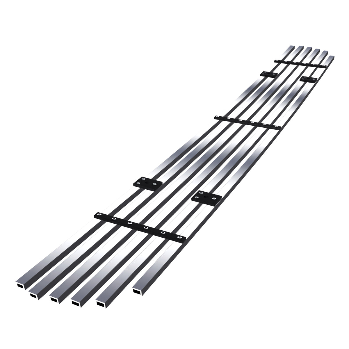 Stainless Steel Lower Bumper Stainless Steel Billet Grille 2004-2005 Ford F-150 GR06FEC51S