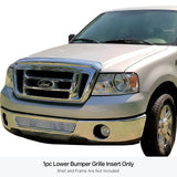 Stainless Steel Lower Bumper Stainless Steel Billet Grille 2006-2008 Ford F-150 GR06FEC52S
