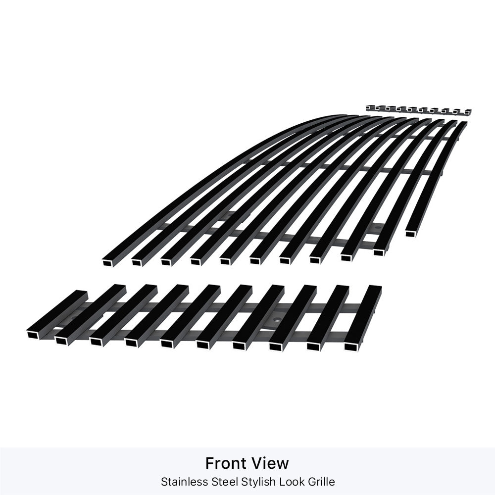 Stainless Steel Main Upper Black Stainless Steel Billet Grille 2007-2010 Ford Explorer Sport Trac  Not For Adrenalin GR06FEE28J