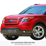 Stainless Steel Lower Bumper Stainless Steel Billet Grille 2011-2015 Ford Explorer GR06FEE59S
