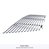 Stainless Steel Main Upper Stainless Steel Billet Grille 2003-2006 Ford Expedition GR06FEG15C