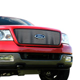 Stainless Steel Main Upper Stainless Steel Billet Grille 2004-2008 Ford F-150 Honeycomb Style With Logo Show Not For FX2/FX4 and King Ranch Model GR06FEG27S