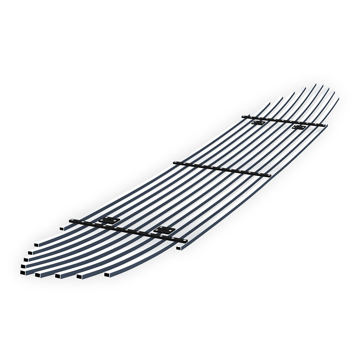 Stainless Steel Main Upper Stainless Steel Billet Grille 2013-2016 Ford Fusion Chrome pcs need to be removed. GR06FEI40S