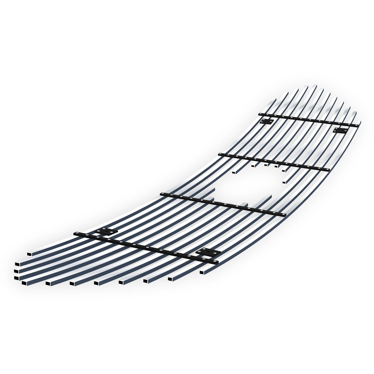 Stainless Steel Main Upper Stainless Steel Billet Grille 2013-2019 Ford Taurus SHO Logo Show GR06FEI66S