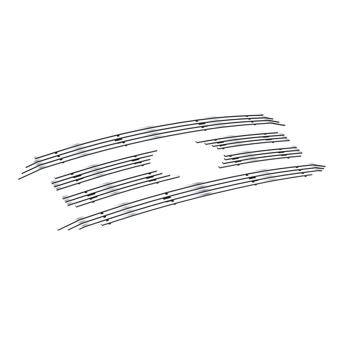 Stainless Steel Main Upper Stainless Steel Billet Grille 2021-2023 Ford F-150 Lariat GR06FEJ78S