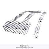 Stainless Steel Main Upper Stainless Steel Billet Grille 2015-2017 Ford F-150 XL GR06FFC11S