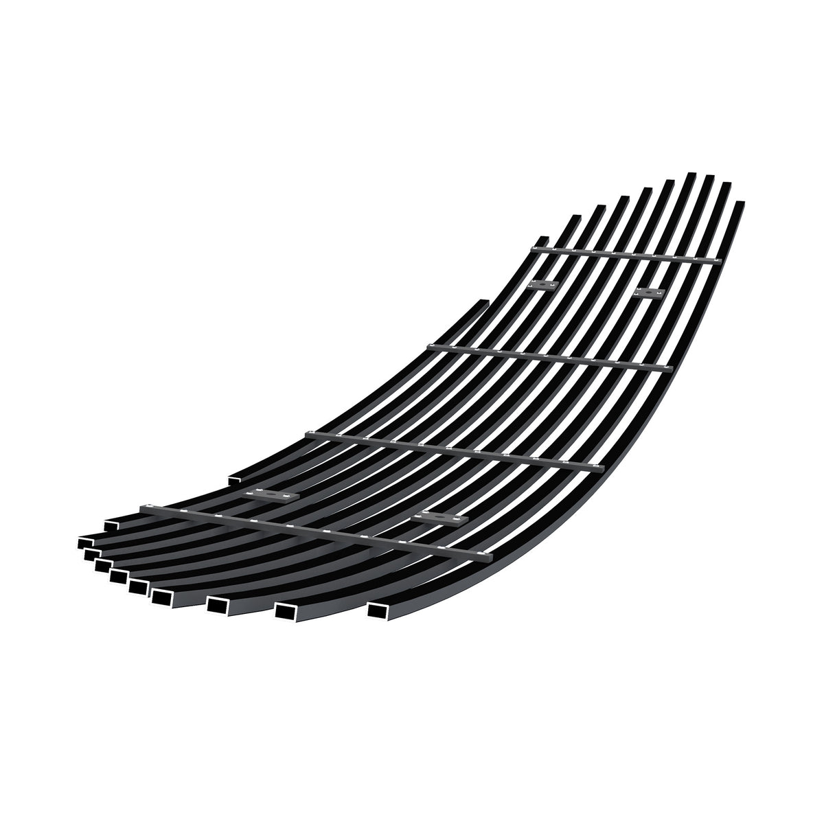 Stainless Steel Main Upper Black Stainless Steel Billet Grille 2018-2022 Ford Mustang Only for V8 GT Models GR06FFD08J
