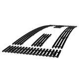 Stainless Steel Main Upper Black Stainless Steel Billet Grille 2008-2014 Ford E-Series /2008-2014 Ford Econoline GR06FFF58J