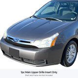 Stainless Steel Main Upper Black Stainless Steel Billet Grille 2008-2011 Ford Focus Not For RS and XR Model GR06FFF62J