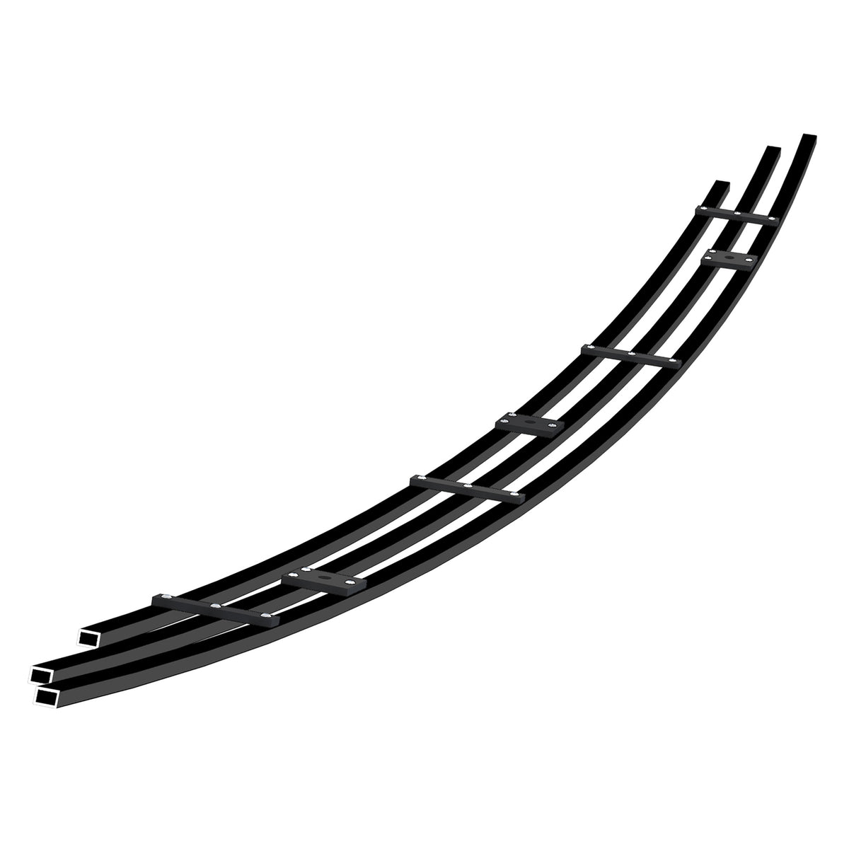Stainless Steel Main Upper Black Stainless Steel Billet Grille 2008-2011 Ford Focus Not For RS and XR Model GR06FFF62J