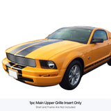 Stainless Steel Main Upper Stainless Steel Billet Grille 2005-2009 Ford Mustang V6 Except Pony Package GR06FFJ12S