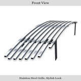 Stainless Steel Lower Bumper Stainless Steel Billet Grille 2003-2004 Ford Mustang SVT Cobra GR06FFJ29S