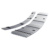 Stainless Steel Main Upper + Lower Bumper Stainless Steel Billet Grille 2005-2009 Ford Mustang V6 Except Pony Package GR06FGI84S