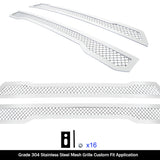 Stainless Steel Main Upper Mesh Grille 2017-2020 Ford F-150 Raptor GR06GEA54S