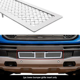 Stainless Steel Lower Bumper Mesh Grille 2019-2023 Ford Ranger With Adaptive Cruise Control GR06GEA91T