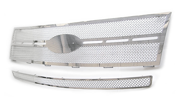 Stainless Steel Main Upper Mesh Grille 2007-2010 Ford Edge GR06GEB26T