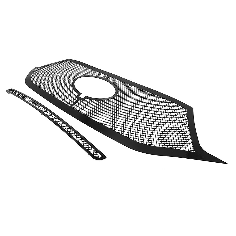 Stainless Steel Main Upper Black Wire Mesh Grille 2020-2024 Ford Explorer King Ranch & Limited & XLT GR06GEB84H