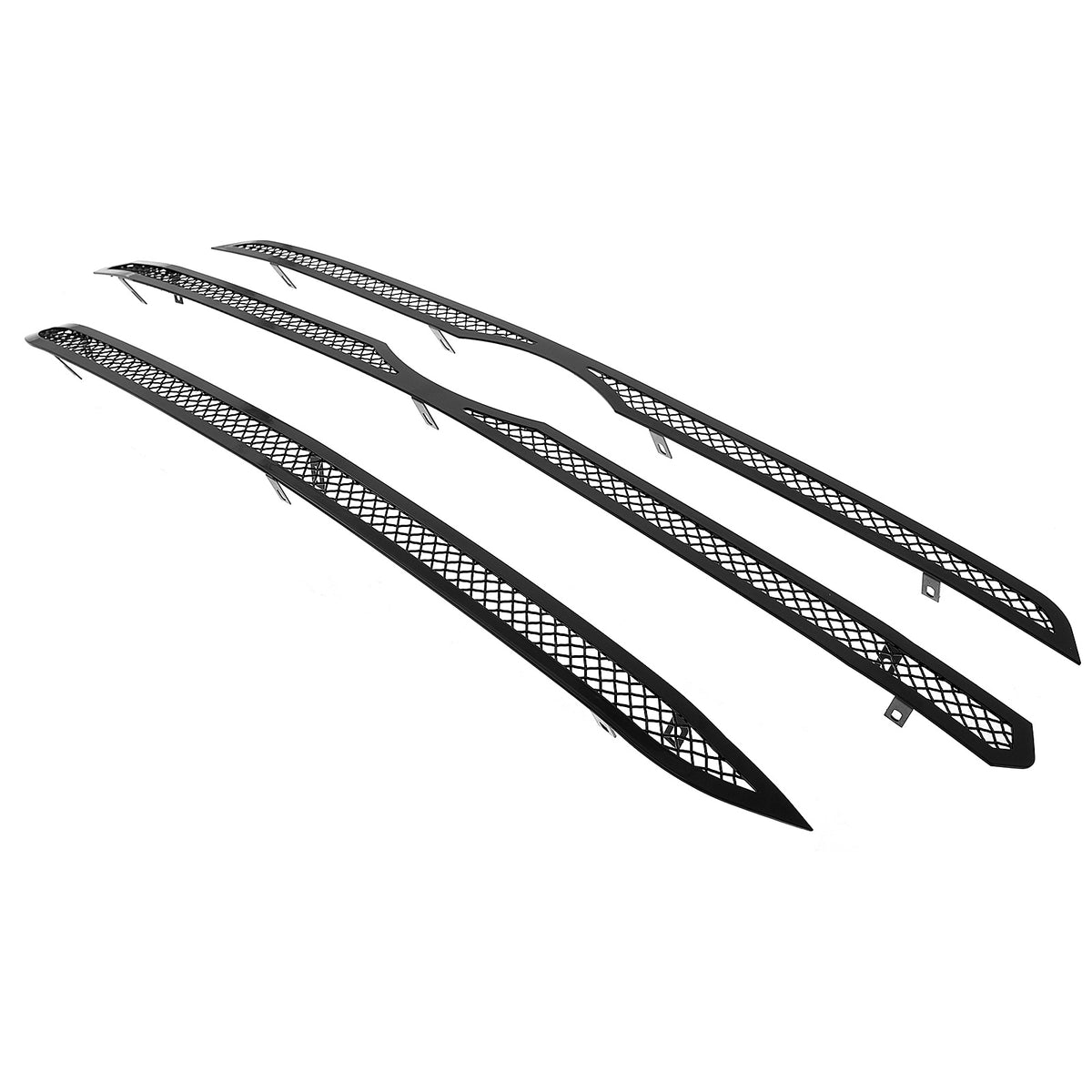 Stainless Steel Main Upper Black Wire Mesh Grille 2017-2019 Ford Escape GR06GEB87H