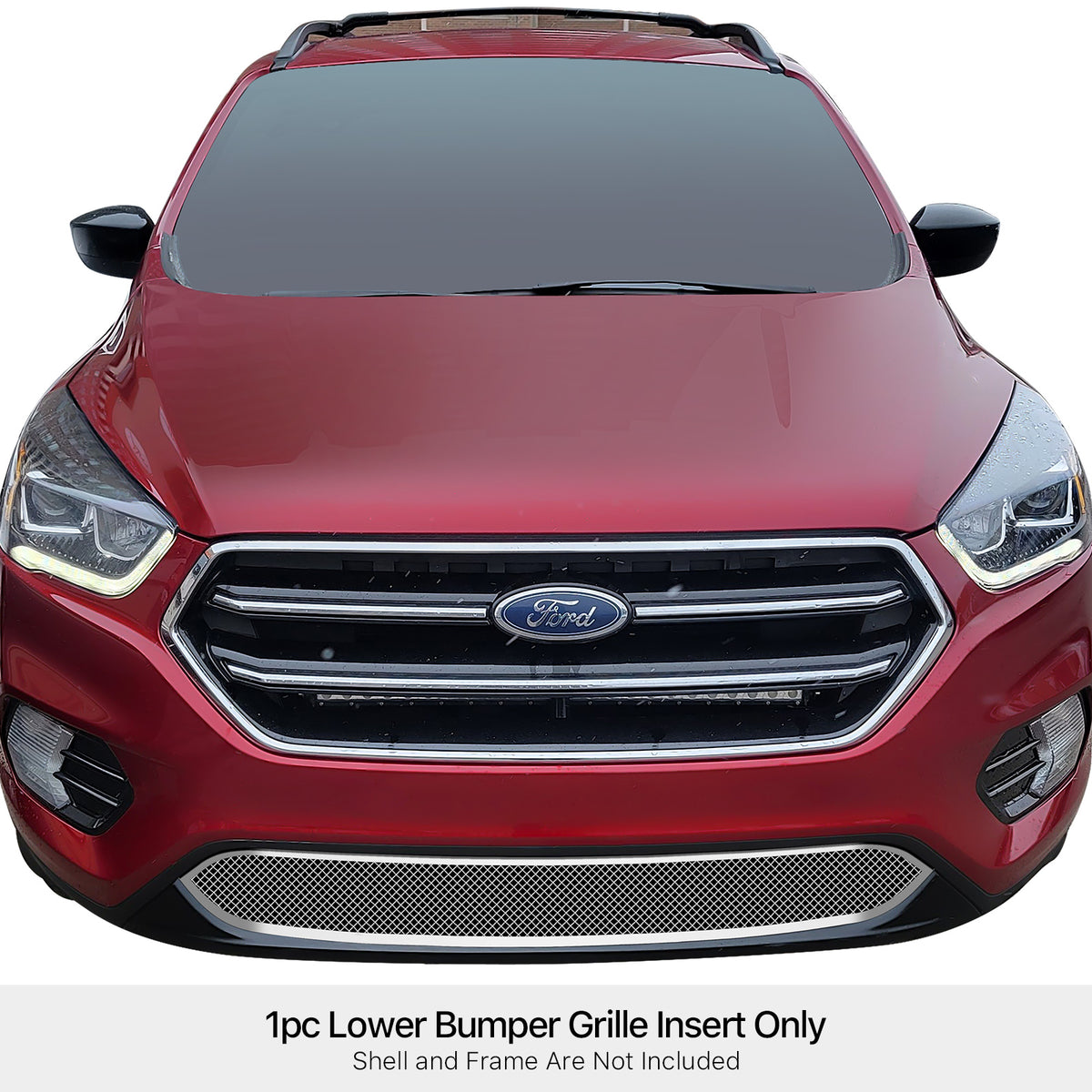 Stainless Steel Lower Bumper Mesh Grille 2017-2019 Ford Escape GR06GEB88T