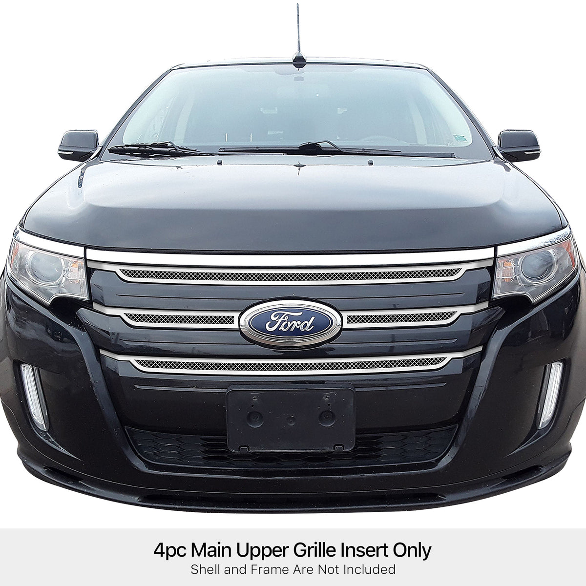 Stainless Steel Main Upper Mesh Grille 2011-2014 Ford Edge GR06GEB89T