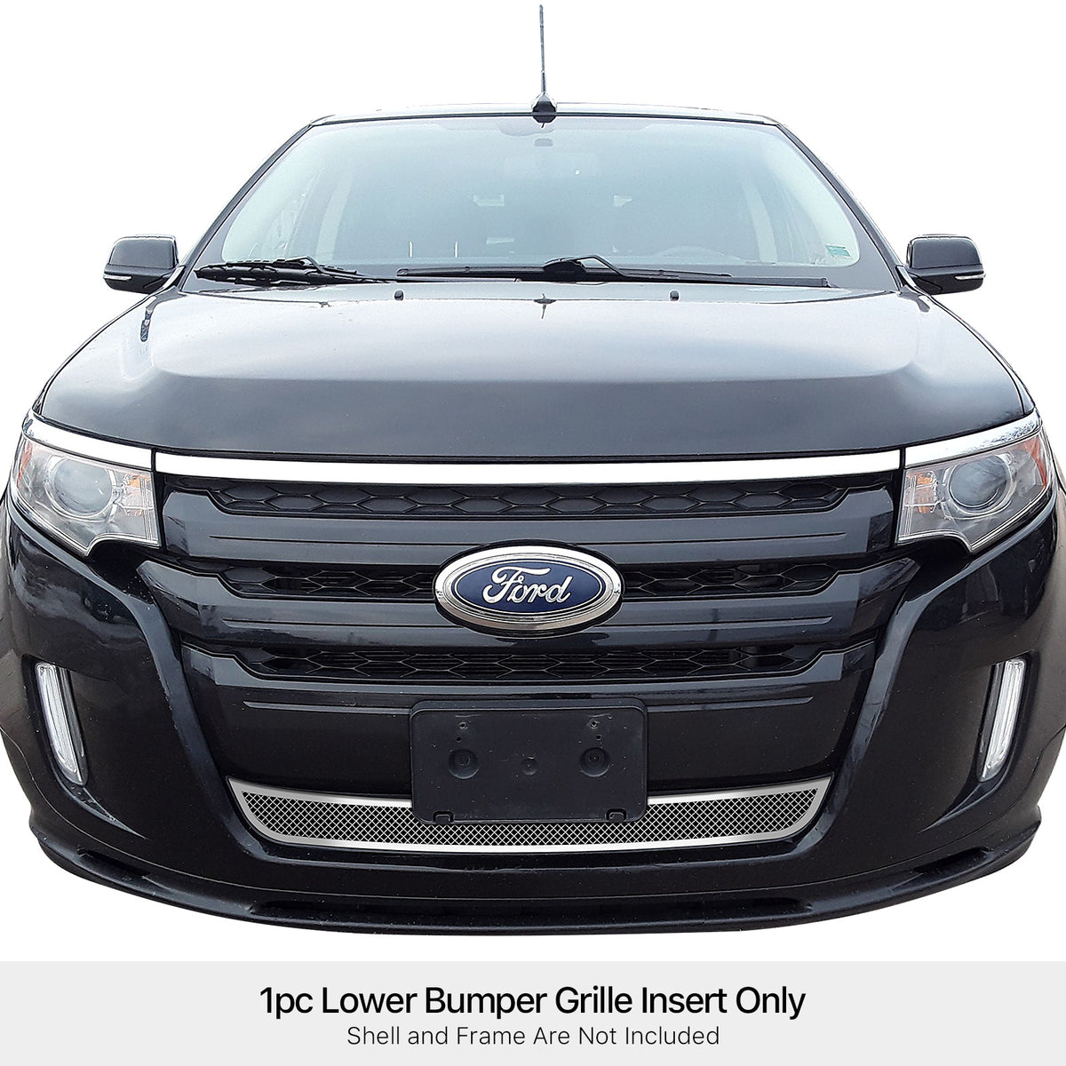 Stainless Steel Lower Bumper Mesh Grille 2011-2014 Ford Edge GR06GEB90T
