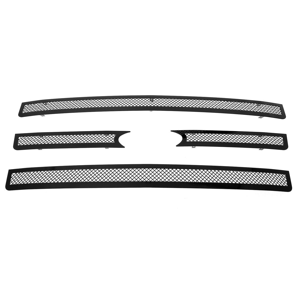 Stainless Steel Main Upper Black Wire Mesh Grille 2015-2017 Ford Expedition GR06GEB97H