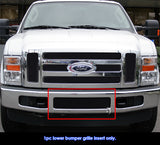 Stainless Steel Lower Bumper Black Wire Mesh Grille 2008-2010 Ford F-250 /2008-2010 Ford F-350 /2008-2010 Ford F-450 /2008-2010 Ford F-550 GR06GEC28G