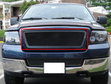 Stainless Steel Main Upper Black Wire Mesh Grille 2004-2008 Ford F-150 (Not For FX2 Model) GR06GEC50H