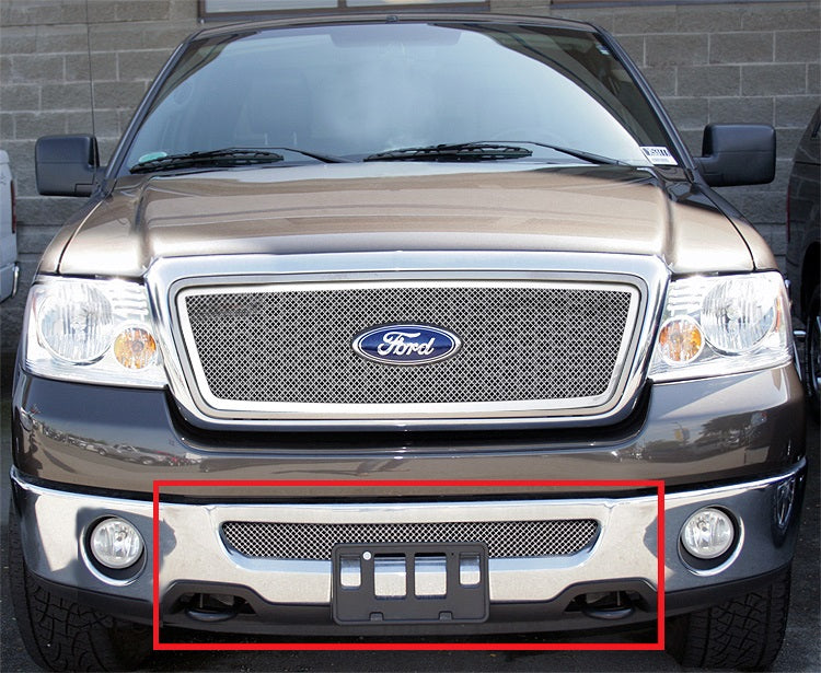 Stainless Steel Lower Bumper Mesh Grille 2006-2008 Ford F-150 GR06GEC52Z