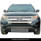Stainless Steel Lower Bumper Mesh Grille 2011-2015 Ford Explorer GR06GEE59T