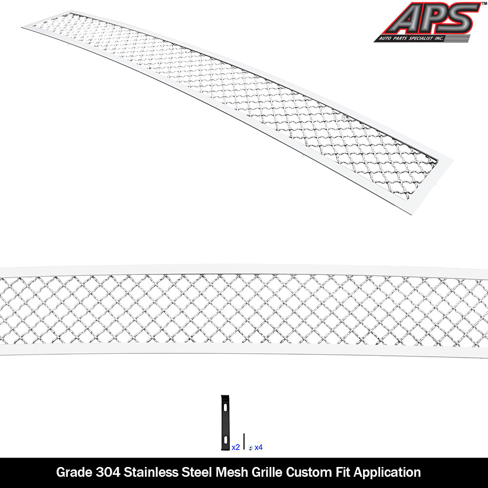 Stainless Steel Lower Bumper Mesh Grille 2020-2022 Ford F-250 2020-2022 F-350/2020-2022 F-450 GR06GEJ66S