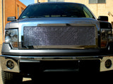 Stainless Steel Main Upper Mesh Grille 2009-2014 Ford F-150 All Model/Not For Raptor GR06GFF32T