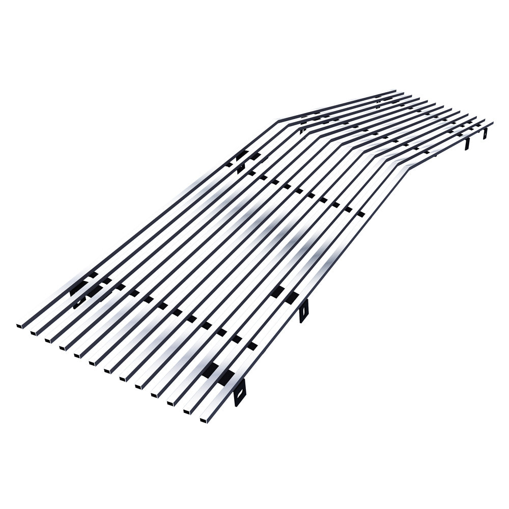 Stainless Steel Main Upper Stainless Steel Billet Grille 1967-1968 Ford Mustang GR06HEB48S