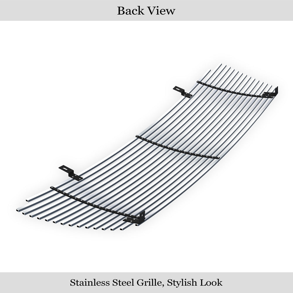 Stainless Steel Main Upper Stainless Steel Billet Grille 2004-2008 Ford F-150 (Not For FX2 Model) GR06HEC50S
